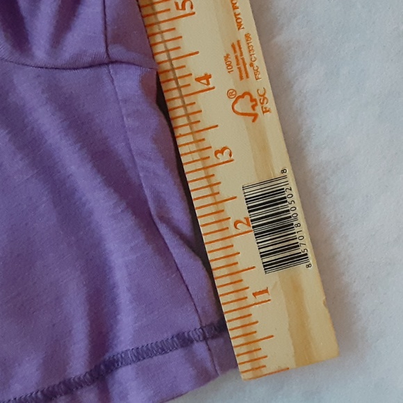 Felina woman's shorts lavender Rayon Polyester Spandex size XL - Picture 13 of 14
